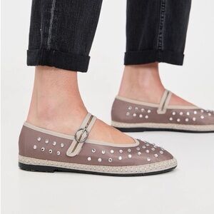 Flabelus Mae Mary Jane Flats